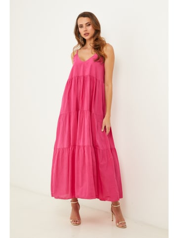 Fleur de Lin Kleid "Bix" in Pink