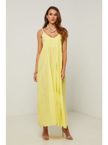 Fleur de Lin Kleid "Bix" in Gelb