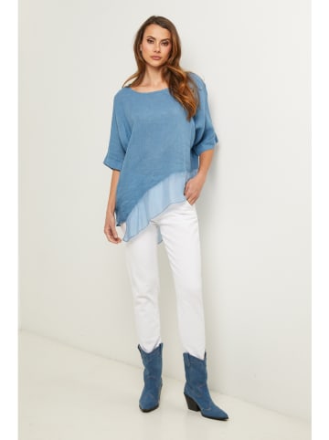 Fleur de Lin Blouse lichtblauw