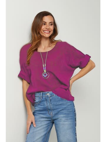 Fleur de Lin Bluse "Caliba" in Lila