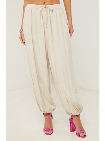 Fleur de Lin Marlenehose in Creme