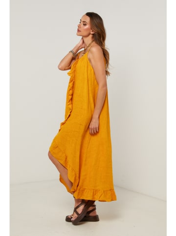 Fleur de Lin Kleid in Orange