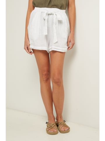 Fleur de Lin Linnen broek "Gordon" wit