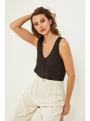 Fleur de Lin Blouse zwart
