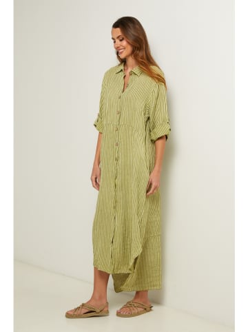 Fleur de Lin Kleid in Khaki