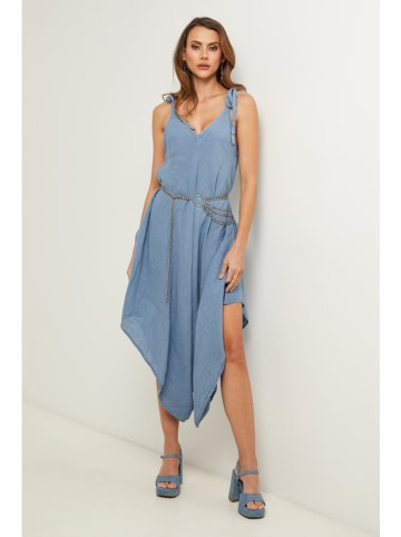 Fleur de Lin Jumpsuit lichtblauw