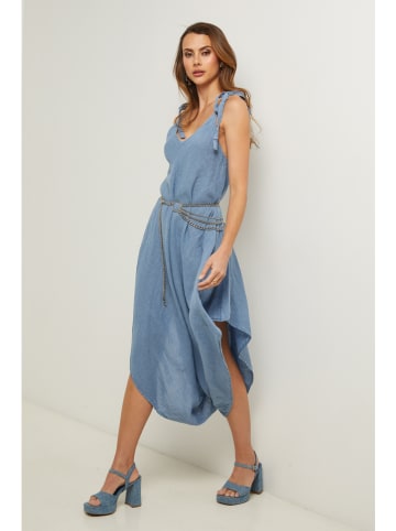 Fleur de Lin Jumpsuit in Hellblau