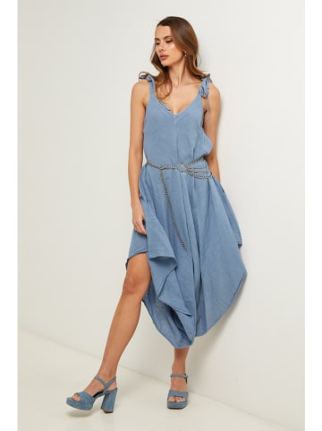 Fleur de Lin Jumpsuit lichtblauw