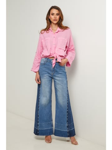 Fleur de Lin Blouse lichtroze