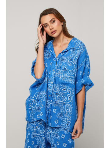 Fleur de Lin Blouse blauw