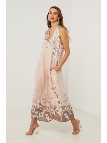 Fleur de Lin Jumpsuit in Rosa