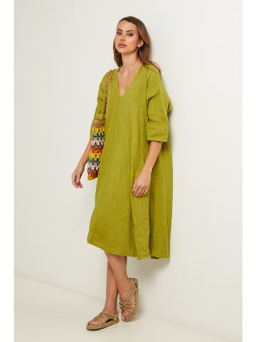 Fleur de Lin Jurk groen