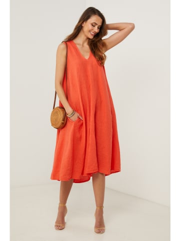 Fleur de Lin Jurk oranje