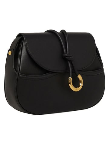 COCCINELLE Leder-Umhängetasche in Schwarz - (B)28 x (H)21 x (T)6 cm