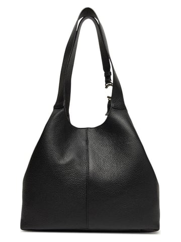 COCCINELLE Leren schoudertas zwart - (B)34 x (H)26 x (D)8 cm