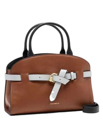 COCCINELLE Leren handtas lichtbruin - (B)29 x (H)21 x (D)10 cm