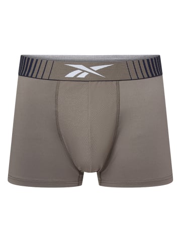Reebok 4er-Set: Boxershorts in Dunkelblau/ Grau/ Blau
