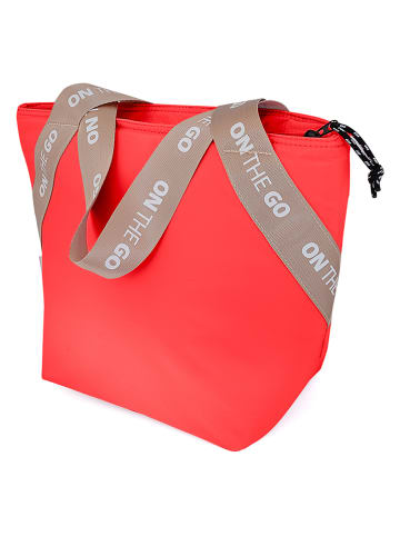 IRIS Barcelona Isolier-Lunchtasche "On the go" in Koralle - (B)33,5 x (H)24 x (T)14 cm
