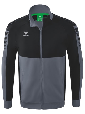 erima Trainingsjacke "Six Wings" in Grau/ Schwarz
