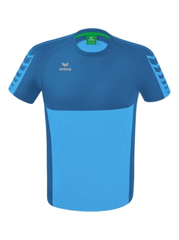 erima Trainingsshirt "Six Wings" in Hellblau/ Blau