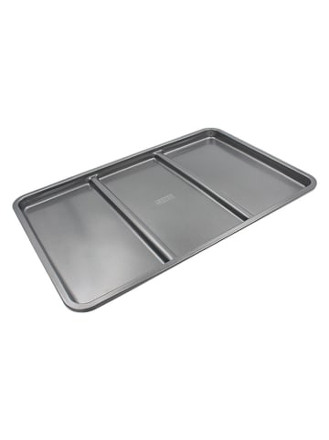 Ard'time Blacha do pieczenia z trzema przegrodami - 45,2 x 30 x 2,6 cm