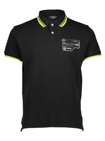 Plein Sport Koszulka polo w kolorze czarnym