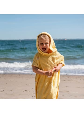 Filibabba Badeponcho "Unicorn Shores" in Gelb