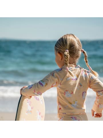 Filibabba Badeshirt "Unicorn Shores" in Gelb