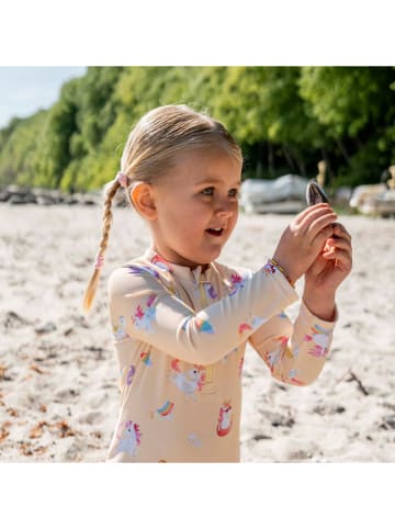 Filibabba Schwimmanzug "Unicorn Shores" in Gelb