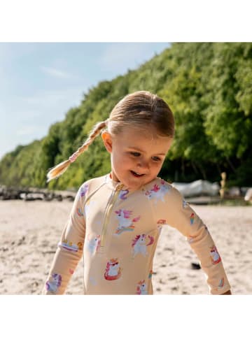 Filibabba Schwimmanzug "Unicorn Shores" in Gelb