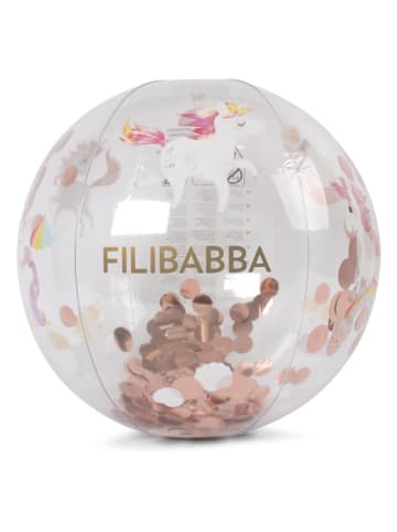 Filibabba Wasserball "Unicorn Shores" in Rosa - Ø 40 cm - ab 3 Jahren