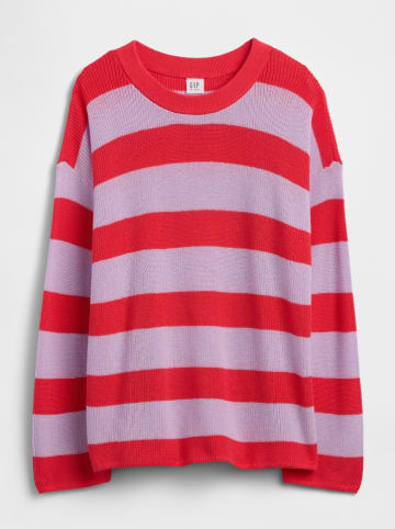 GAP Pullover in Rot/ Lila