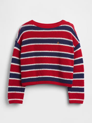 GAP Sweter w kolorze czerwono-granatowym