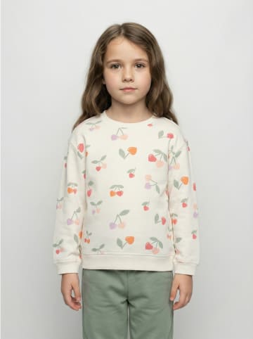 Blue Seven Bluza w kolorze kremowym