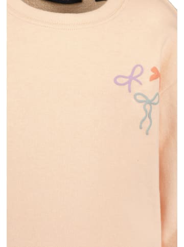Blue Seven Sweatshirt in Apricot