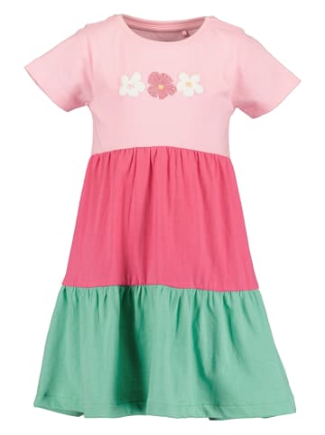 Blue Seven Kleid in Rosa/ Pink/ Grün