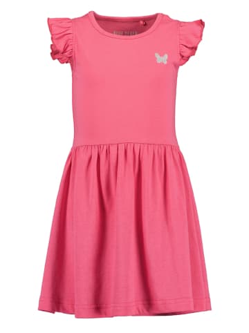 Blue Seven 2-delige set: jurken donkerblauw/roze