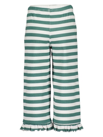 Blue Seven Hose in Creme/ Grün