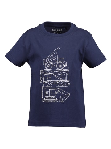 Blue Seven 2-delige set: shirts donkerblauw/turquoise