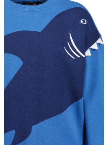 Blue Seven Sweatshirt in Blau