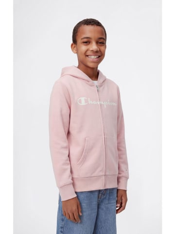Champion Sweatjacke in Rosa