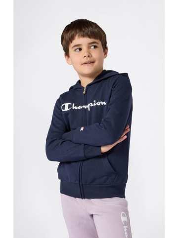 Champion Sweatjacke in Dunkelblau