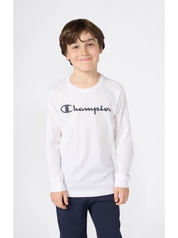 Champion Longsleeve in Weiß