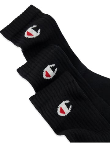 Champion 6-delige set: sokken zwart