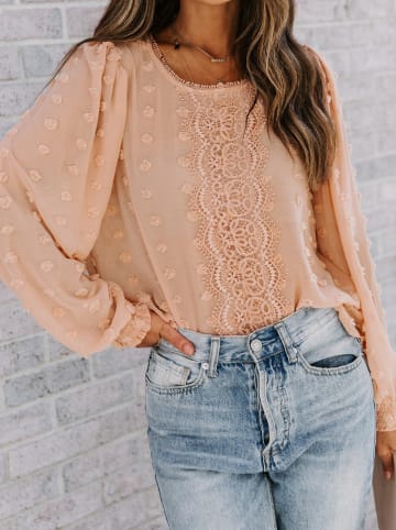 Milan Kiss Blouse lichtroze