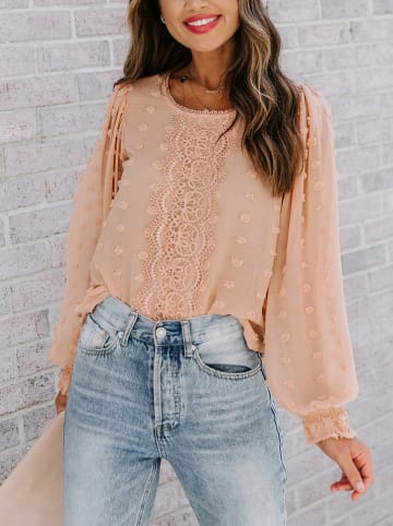 Milan Kiss Blouse lichtroze