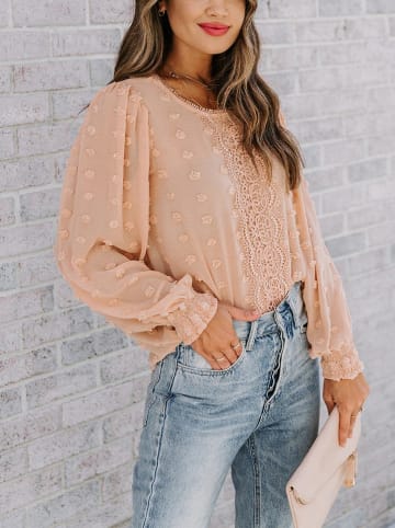 Milan Kiss Blouse lichtroze
