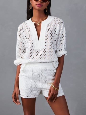 Milan Kiss Blouse wit