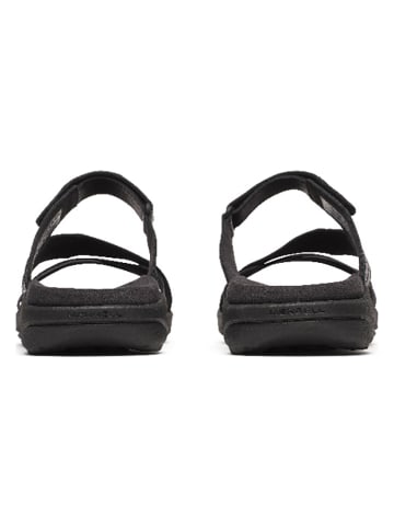 Merrell Leder-Pantoletten "District 4" in Schwarz