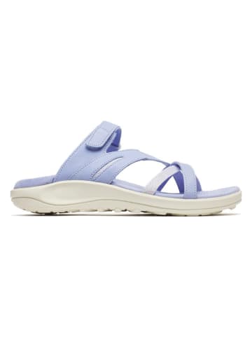 Merrell Leren slippers "District 4" lichtblauw